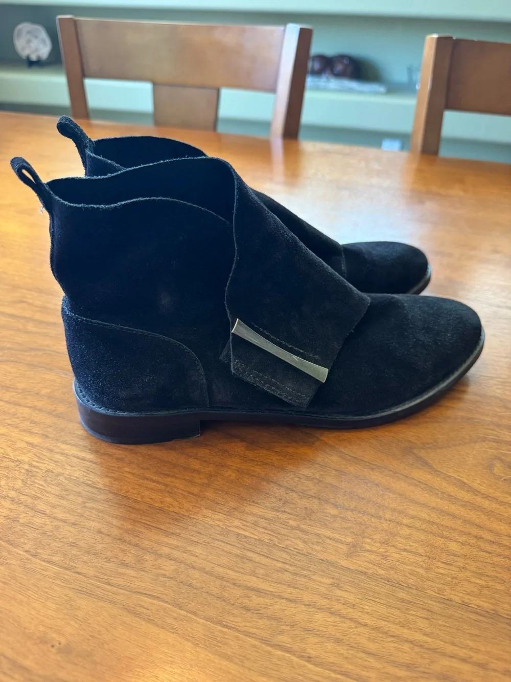 Johnston & Murphy Lola Suede Booties